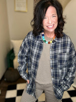 Load image into Gallery viewer, Flannel Button up
