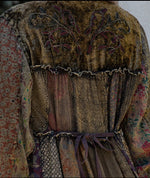 Load image into Gallery viewer, Artisan Embroidered Shirt Dress in
Mixed Motifs
