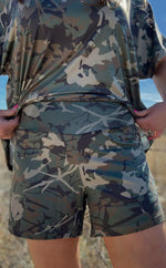 Load image into Gallery viewer, STERLING KREEK~ CAMO KREEK SHORTS
