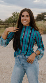 Load image into Gallery viewer, STERLING KREEK GOTTA BE ME MESH TOP

