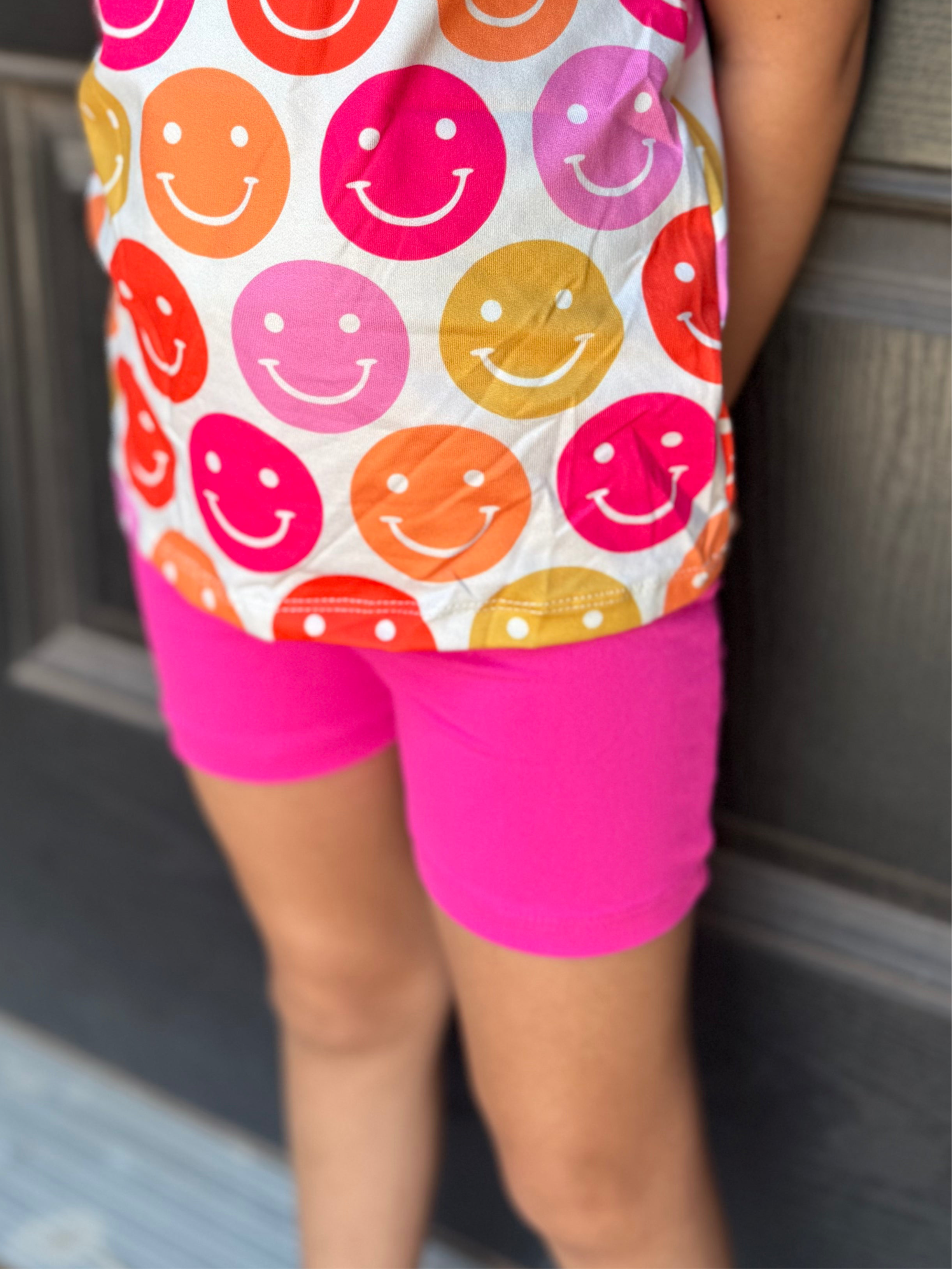 Hot Pink Twirl Shorts