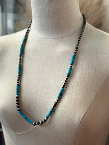 Navejo Pearl Turquoise Necklace