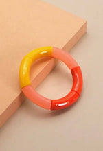 Load image into Gallery viewer, Josslyn Acrylic Tube Bracelet
