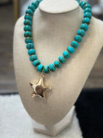 Load image into Gallery viewer, Star/Bead Necklace
