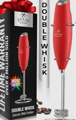 Load image into Gallery viewer, Red/Cotton Candy Milk Frother
