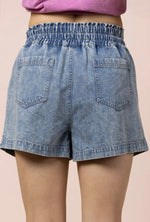 Load image into Gallery viewer, New In ~ Mineral Washed Chambray Short
