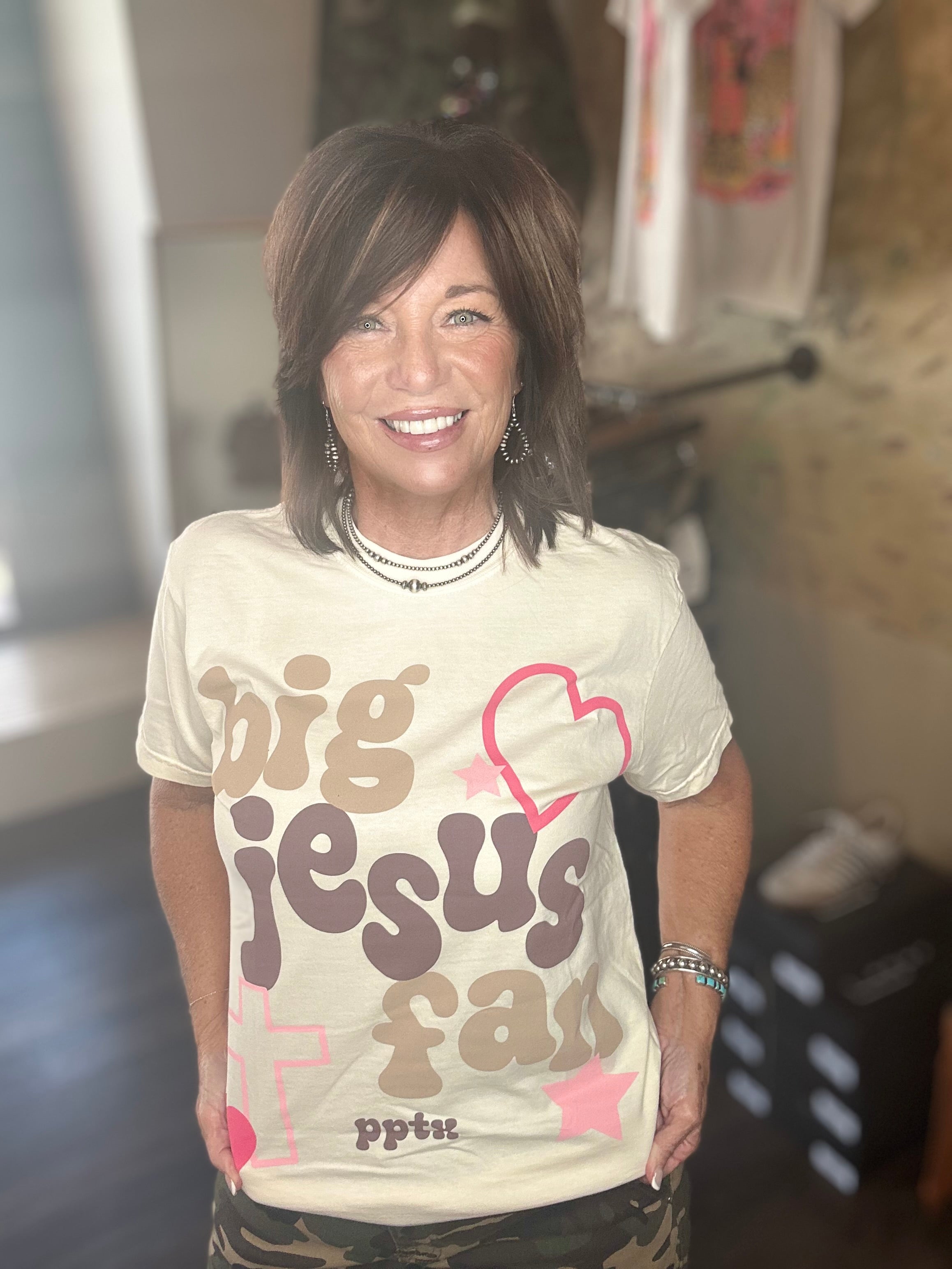 Big Jesus Fan Tee