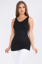 Load image into Gallery viewer, Reversible V or U Neckline Seamless Tank
