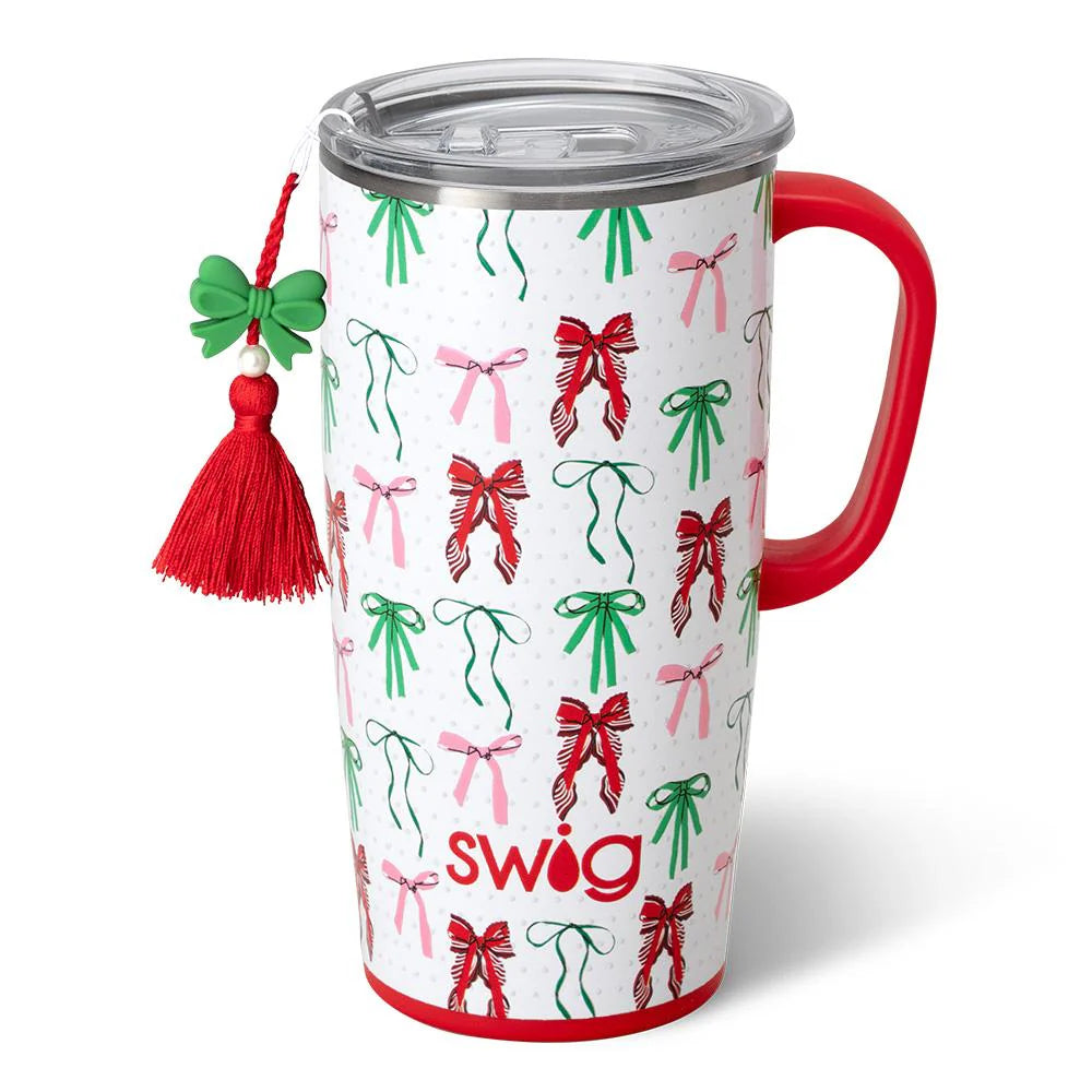 Swig  Ribbons and Bows Travel Mug