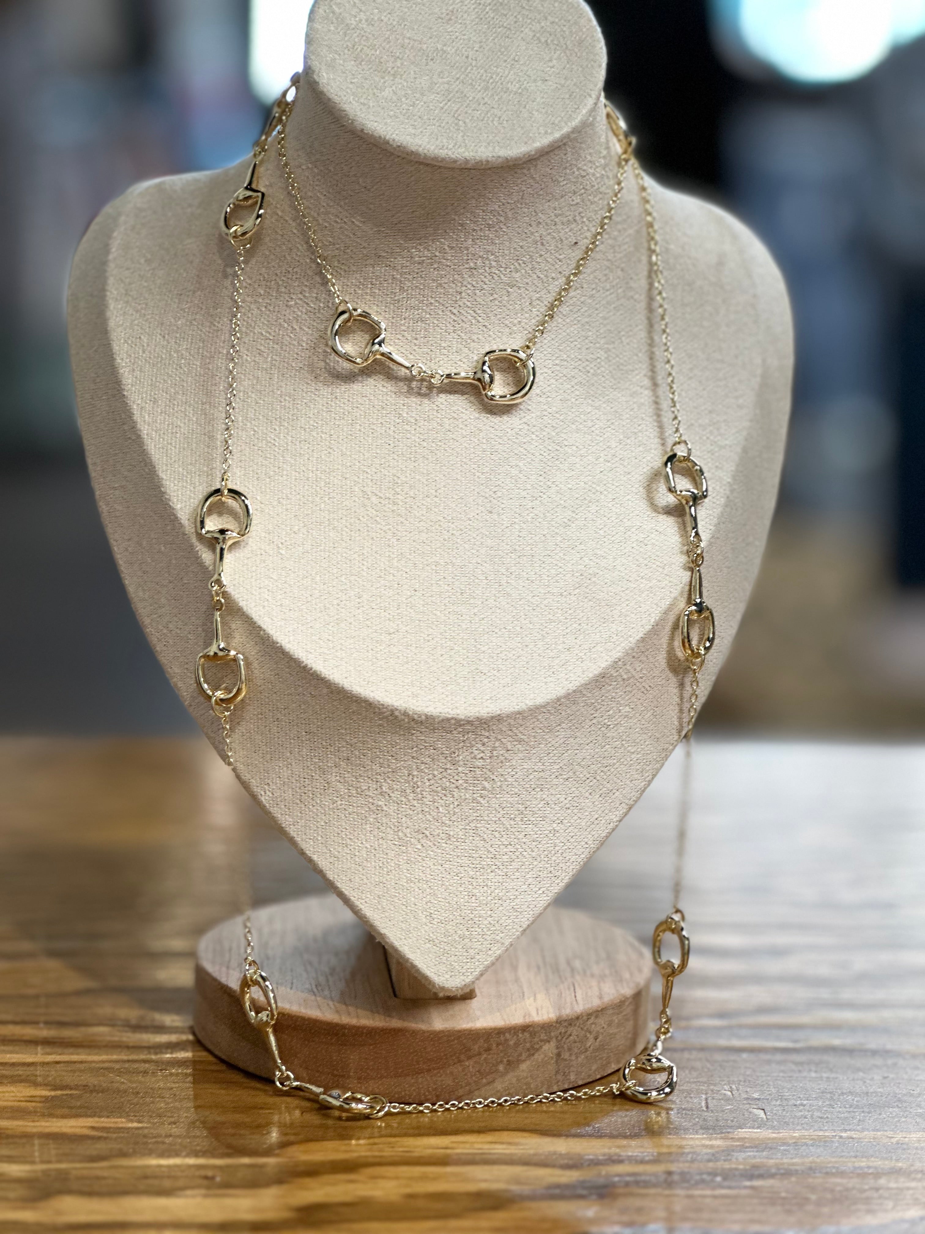 Snaffle Bit Necklace