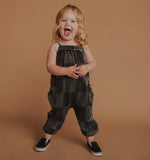 Load image into Gallery viewer, Children’s Tank Jumper Black Denim Check
