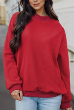 Load image into Gallery viewer, Cozy Reversible Oversize Mock Neck Sweatshirt
