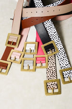Load image into Gallery viewer, Classic Oversized Square Buckle Belts
