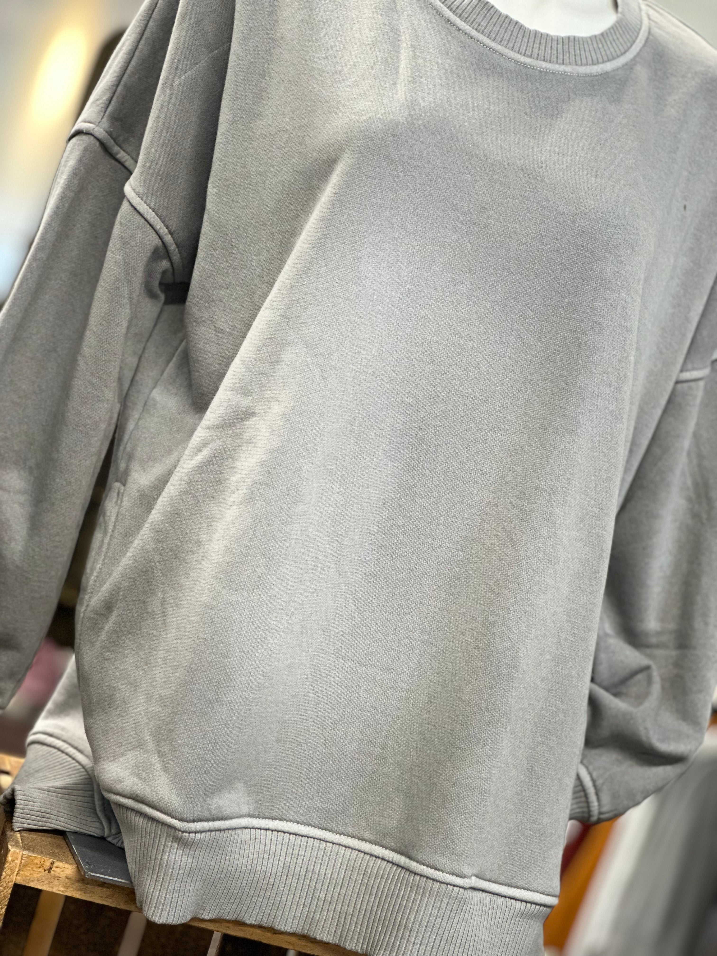 Fleece Pullover W/Pockets