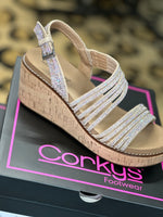 Load image into Gallery viewer, Corky “About Last Night” Rhinestone Wedge
