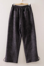 Load image into Gallery viewer, Grey Leopard Wide Leg

