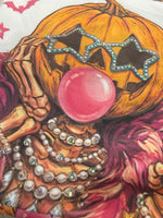 Load image into Gallery viewer, Bling Pumpkin Head Skeleton
