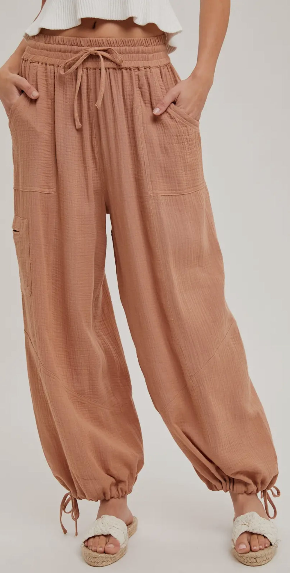 Harem Drawstring Pants