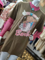 Load image into Gallery viewer, Honky Tonk Barbie T-Shirt Dress
