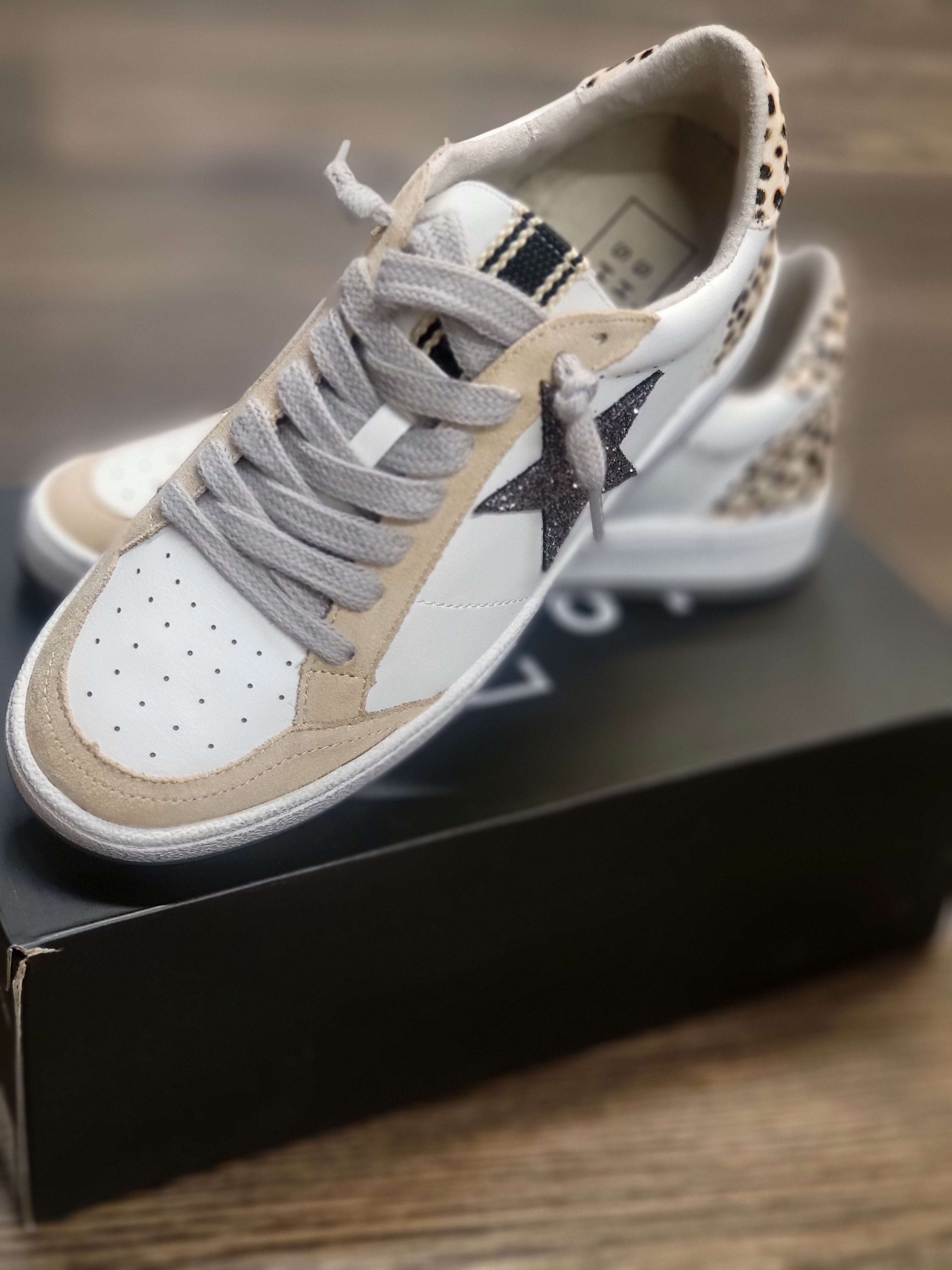 ShuShop Cheetah Hair Sneaker