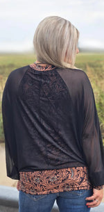 Load image into Gallery viewer, STERLING KREEK WESTERN DREAMS TOP
