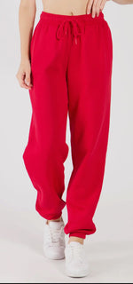 Load image into Gallery viewer, Oversize Boyfriend Style Baggy Fleece
Lined Jogger Pants
