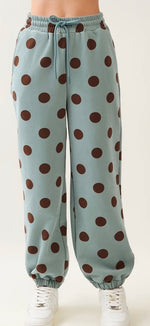 Load image into Gallery viewer, Veveret ~ Polka Dot Joggers
