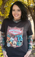 Load image into Gallery viewer, STERLING KREEK ~ VIVA LAS COWGIRL TEE
