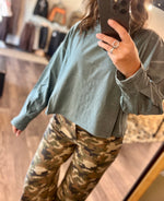 Load image into Gallery viewer, Oversized Pigment Dyed Basic Top
