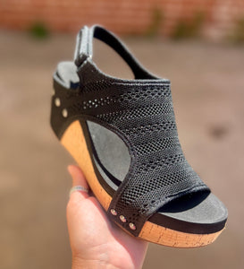 Corky Black Knit Carly