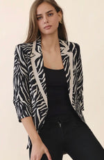 Load image into Gallery viewer, Zebra Blazer
