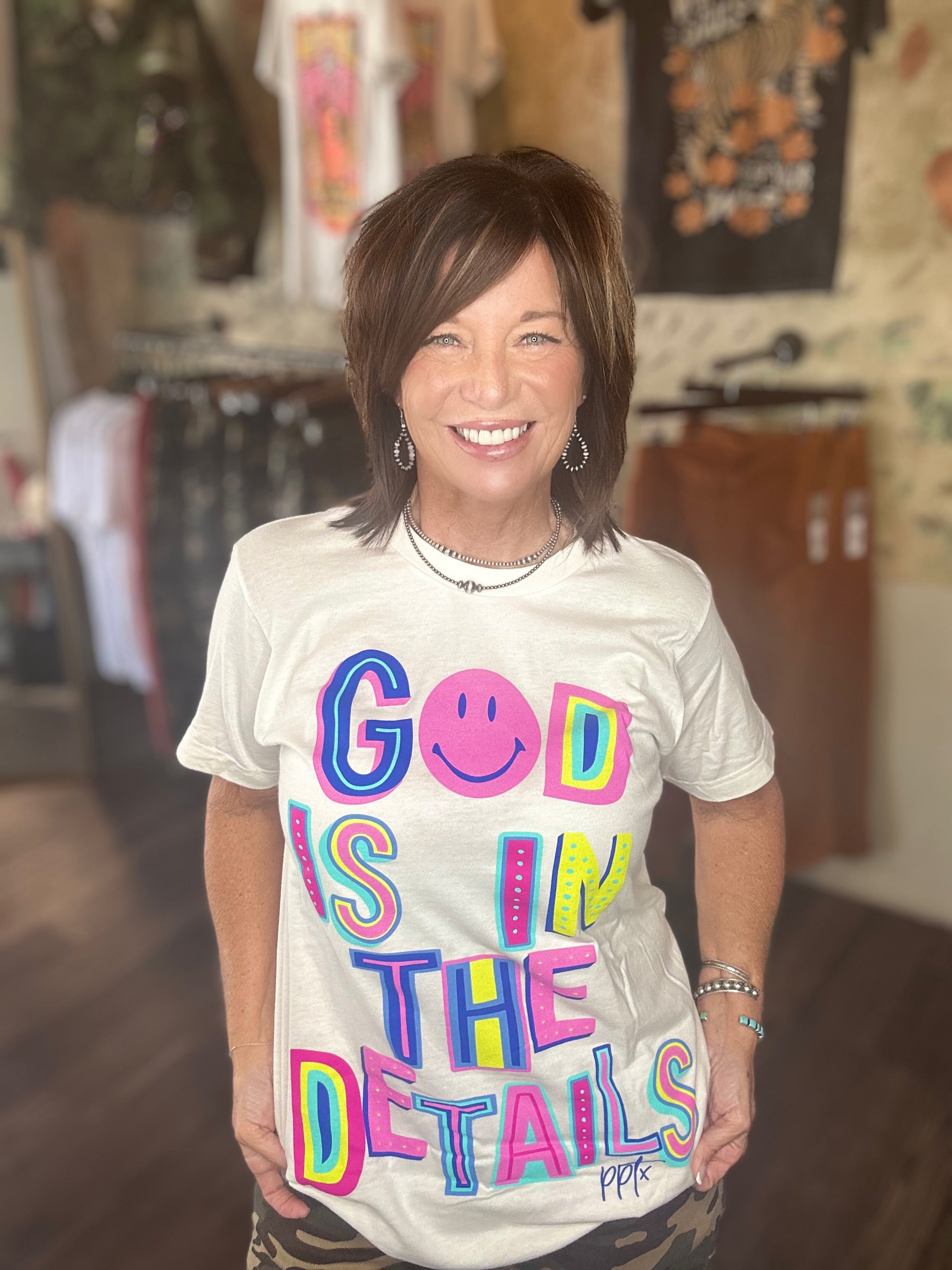 God Is In The Details Tee