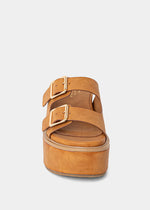 Load image into Gallery viewer, Shu Shop Lucinda Camel Wedge
