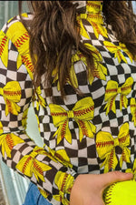 Load image into Gallery viewer, STERLING KREEK ~ Throw Like A Girl Mesh Top
