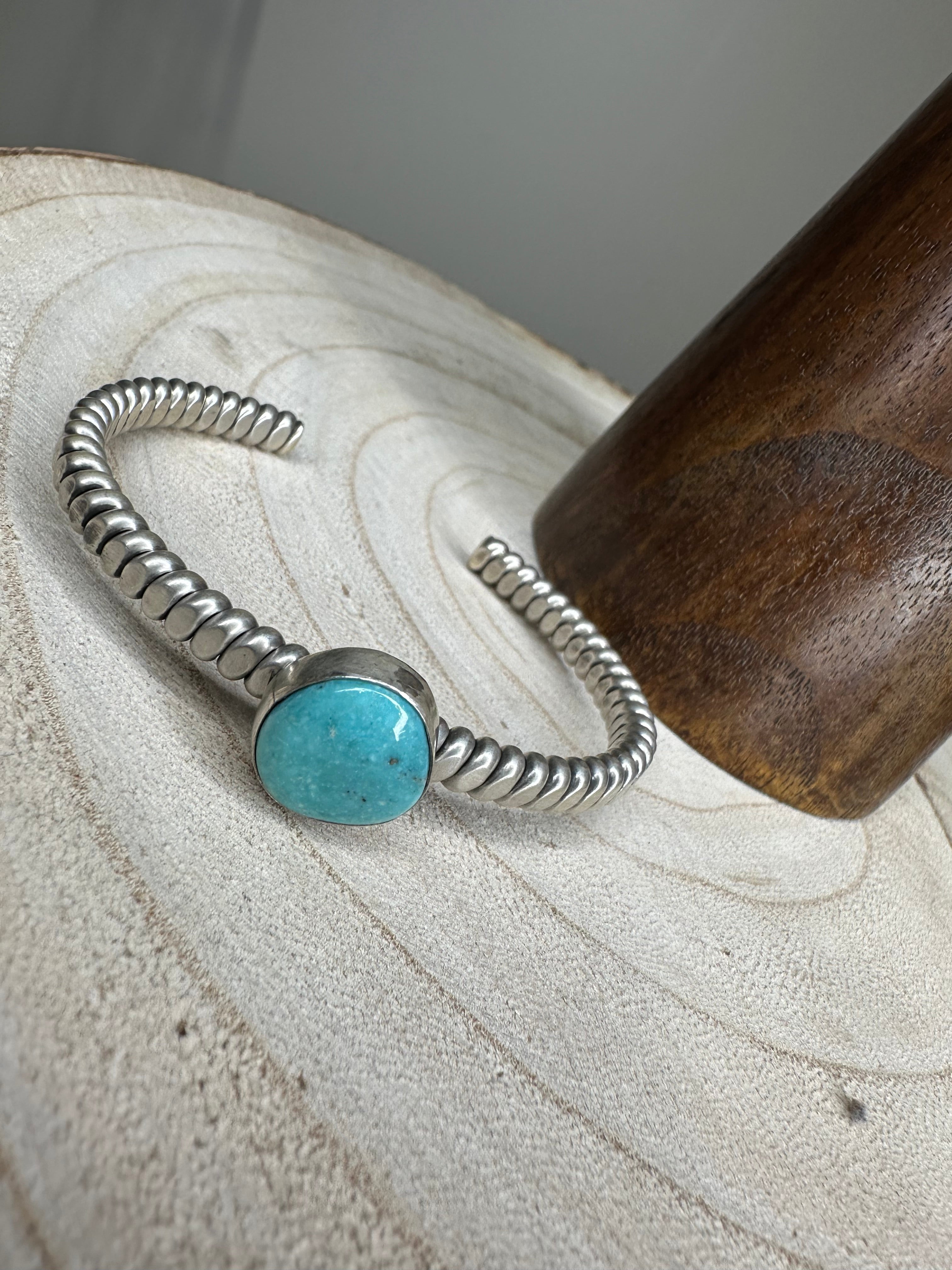 Sterling Silver Turquoise Cuff