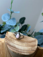 Load image into Gallery viewer, Sterling Silver Rope Ring W/Stone
