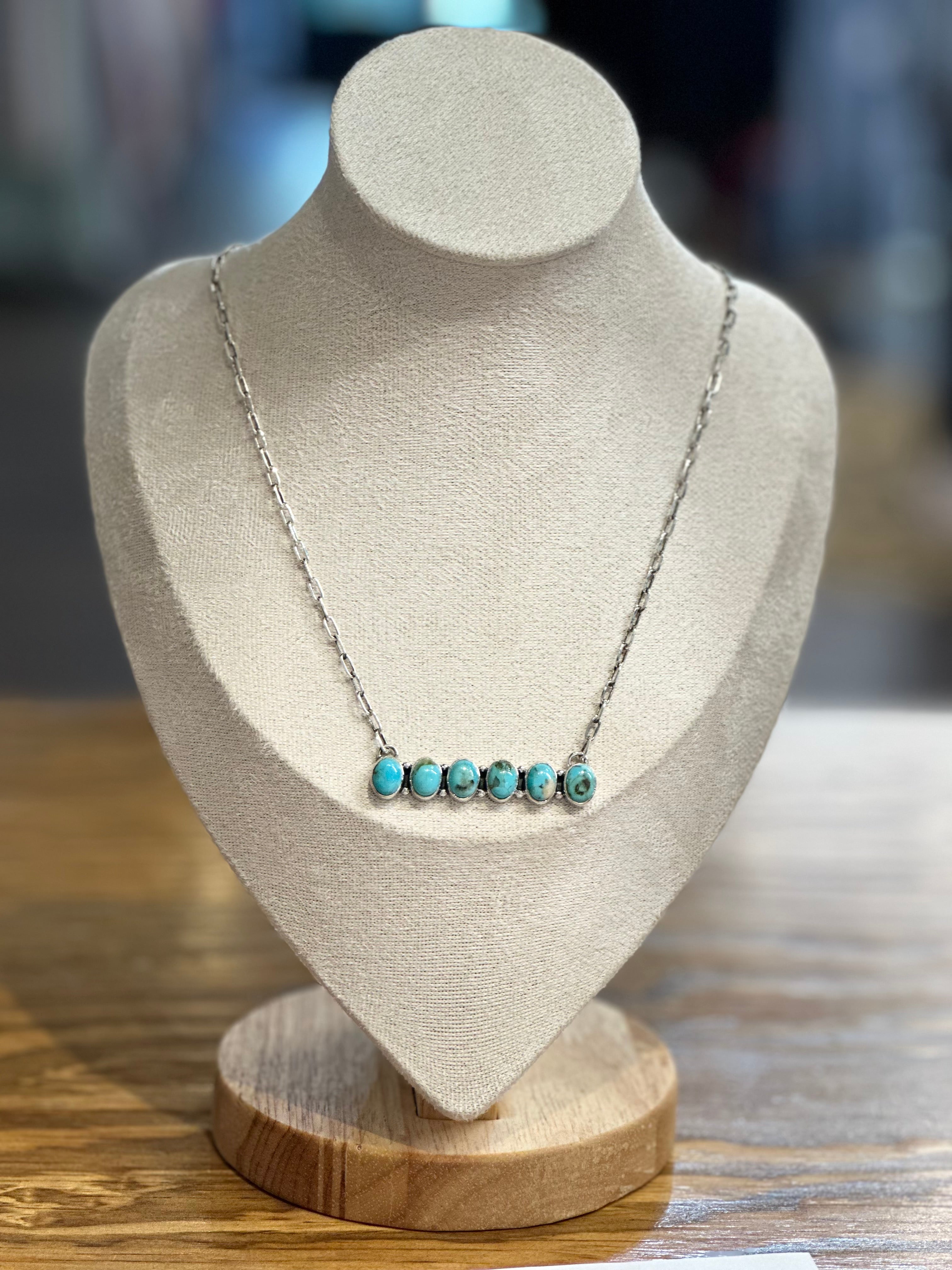 Sterling Silver Bar Necklace