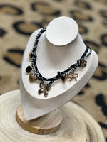 Load image into Gallery viewer, Double Cord Charm Necklace
