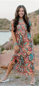STERLING KREEK PAISLEY OF MY HEART MAXI DRESS