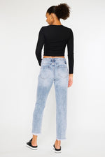 Load image into Gallery viewer, Kancan High Rise Relaxed Thigh Mom Jean
