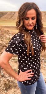 Load image into Gallery viewer, STERLING KREEK ~ DOT DARLING TOP
