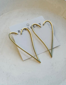 Blakeley Heart Ear Ring