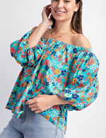 Load image into Gallery viewer, FloralOff The Shoulder
