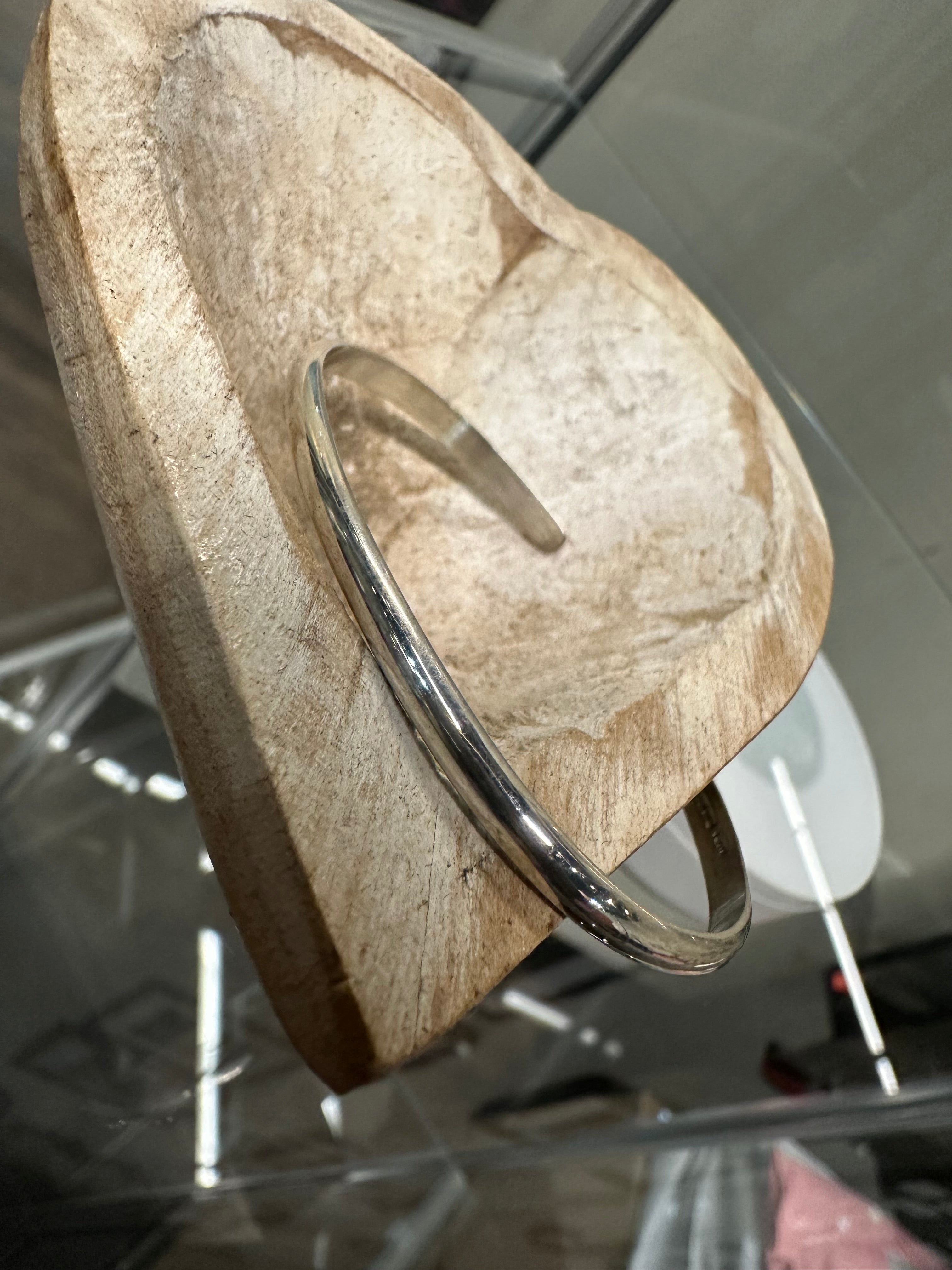 Sterling Silver Smooth Cuff