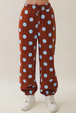 Load image into Gallery viewer, Veveret Playful Dot Lounge Pants
