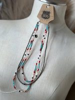 Load image into Gallery viewer, Multi Strand Navajo Necklace
