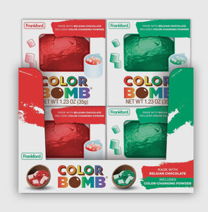 Color  Chocolate Bombs