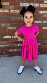 Load image into Gallery viewer, Solid Twirl Dress
