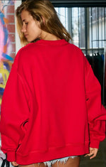 Load image into Gallery viewer, OKLAHOMA Embroidery Mockneck Sweatshirt
