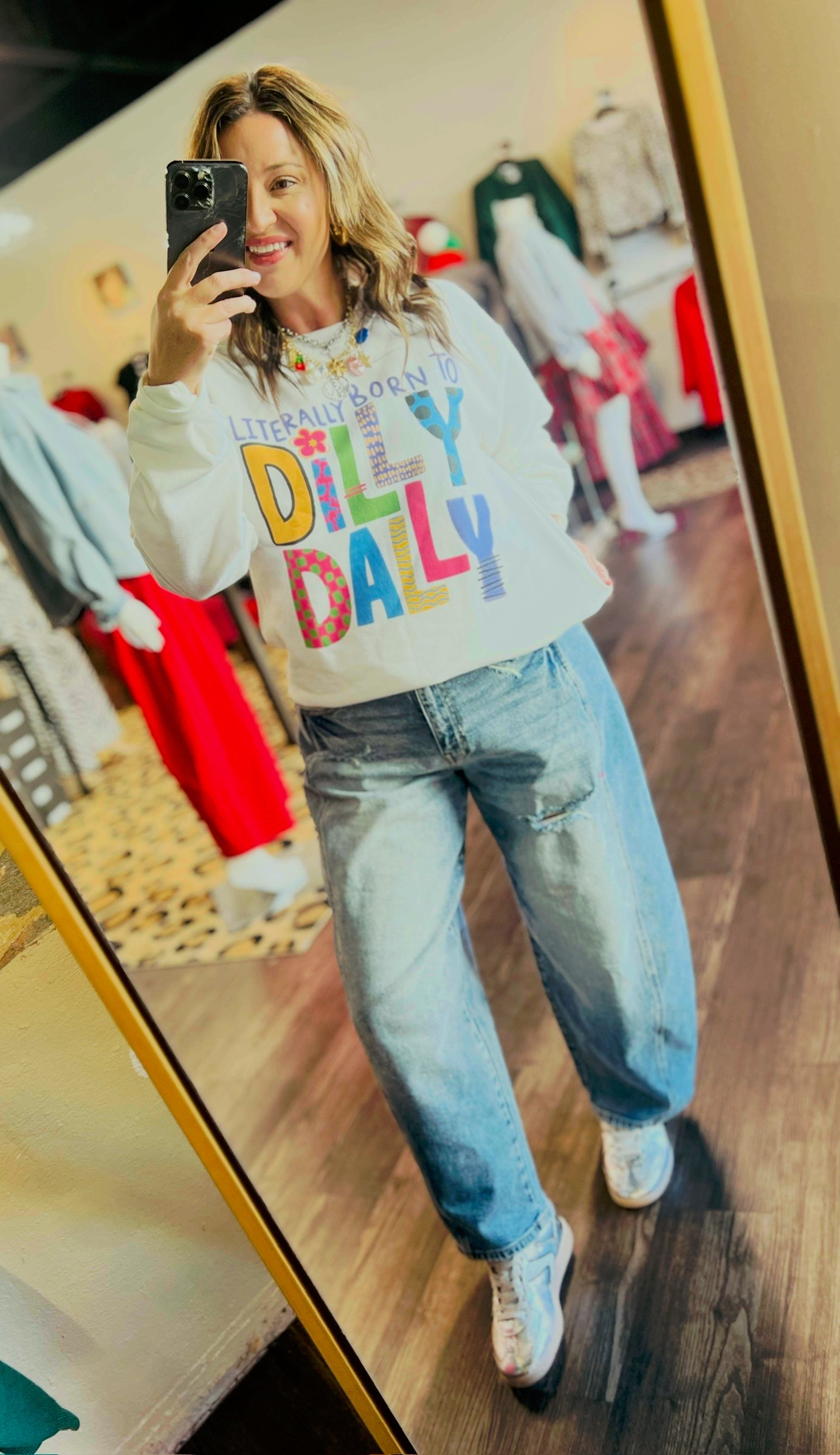 Literally Born To Dilly Dally Sweatshirt